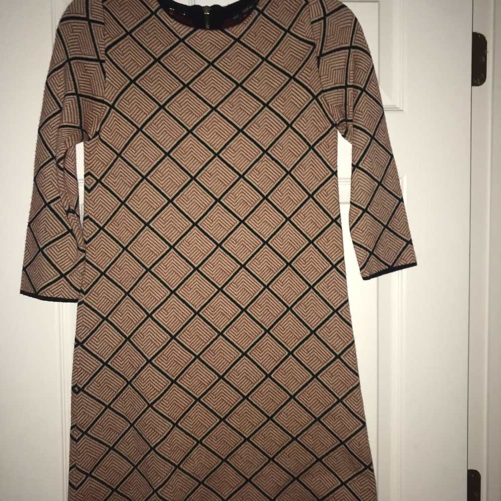 Zara cotton/wool sweater dress